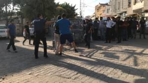 Şanlıurfa’da karakol önünde taşlı sopalı kavga: 7 yaralı