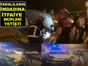 Cevikkuvvet Kavşağında feci kaza