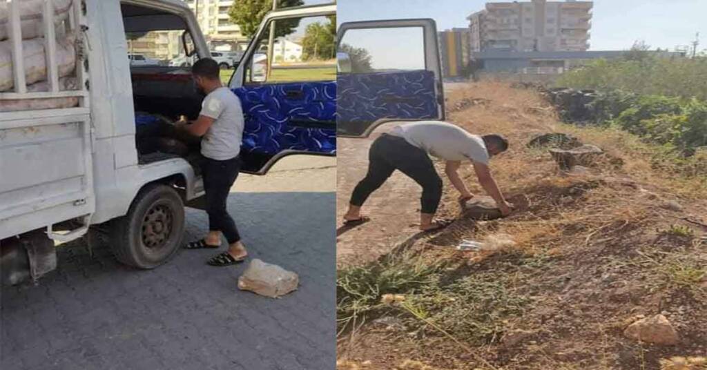 Urla’da isot hırsızları yakalandı