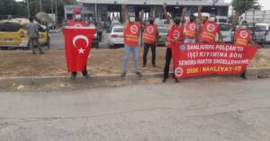 Şanlıurfa’da Polçak direnişi devam ediyor