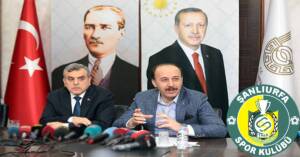 Şanlıurfaspor’da gözler Vali Abdullah Erin’e çevrildi.