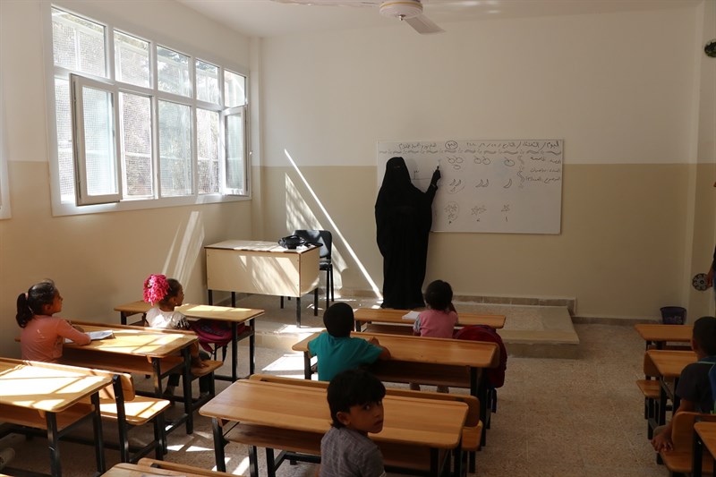 Barış Pınarında Eğitim Öğretim Başladı