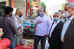 Başkanlar esnafa pandemi uyarısı