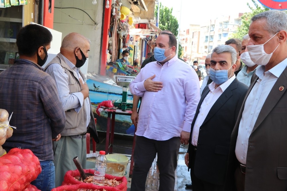 Başkanlar esnafa pandemi uyarısı