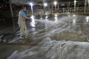 Haliliye’de dezenfekte çalışmaları