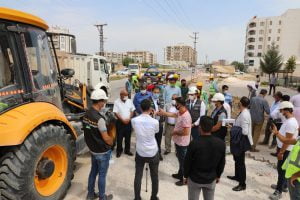 Haliliye’de doğalgaz çalışmaları sürüyor