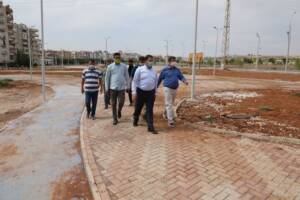 Haliliye’de park çalışmaları