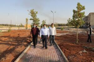 Haliliye’de Yeni parkların yapımında sona gelindi