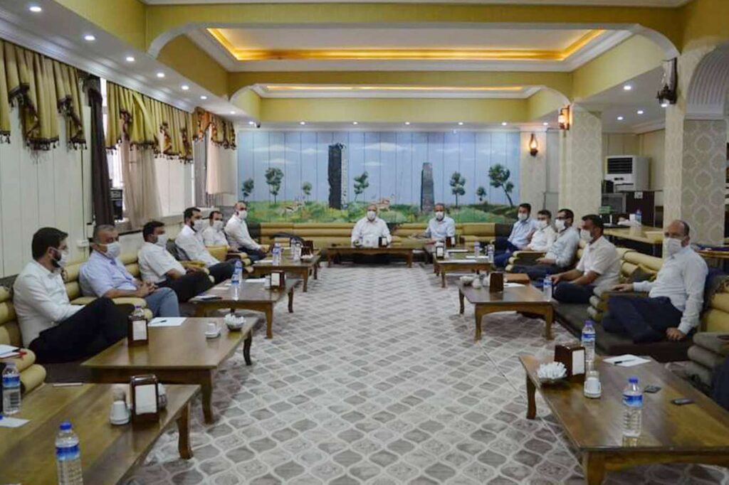 İlçe müftüleri ağustos ayı toplantısını Viranşehir’de yaptı