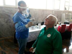 Karaköprü Belediyespor futbolcularına korona virüs testi