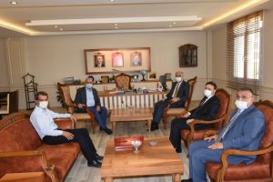 Şanlıurfa Valisi Erin Birecik’te temaslarda bulundu