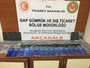 Şanlıurfa’da 79 kaçak cep telefonu ele geçirildi