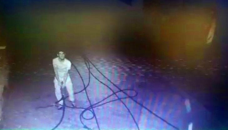 Şanlıurfa’da Camideki hırsızlık güvenlik kamerasında