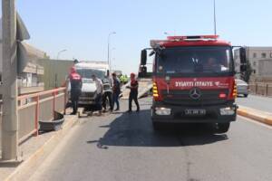 Şanlıurfa’da korkutan kaza