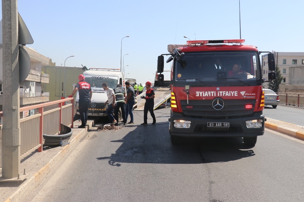 Şanlıurfa’da korkutan kaza
