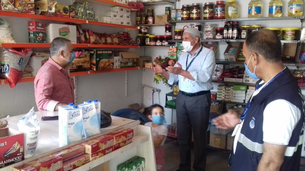 Şanlıurfa’da Korona virüs denetimleri hafta sonu devam etti