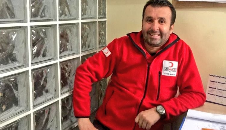 Suriye’de şehit olan Kızılay görevlisi törenle memleketine uğurlandı