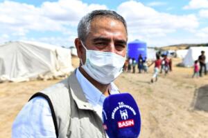 Urfalı mevsimlik işçilere hijyen paketi dağıtıldı