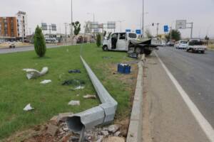 Zincirleme kazada 2 kişi yaralandı