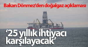 Bakan Dönmez: ‘Akdeniz’de doğalgaz arama çalışmalarımıza devam ediyoruz