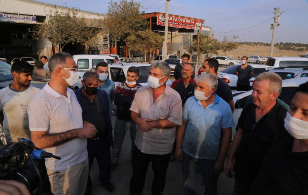 Evren Sanayi Sitesinde yeni bir park yapılıyor