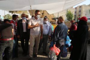 Eyyübiye Belediyesinden Direkli’ye kapalı semt pazarı