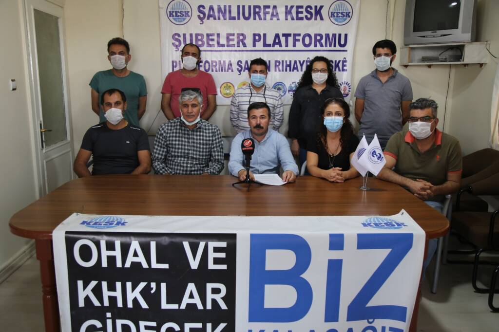 Şanlıurfa KESK’ten KHK Açıklaması
