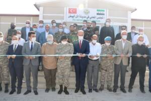 Barış Pınarı Harekatı’nın yıldönümünde şehitler için Telabyad’da mevlit okutuldu