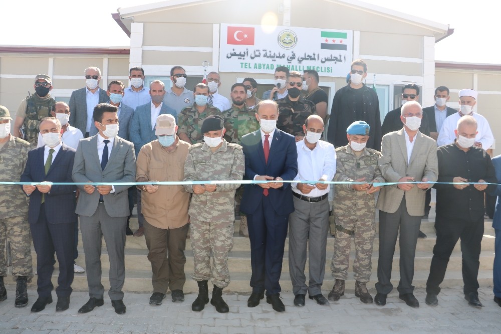 Barış Pınarı Harekatı’nın yıldönümünde şehitler için Telabyad’da mevlit okutuldu