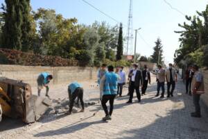 Canpolat çalışmaları yerinde inceledi