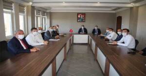 Ceylanpınar’da İdare Başkanları Toplantısı Yapıldı