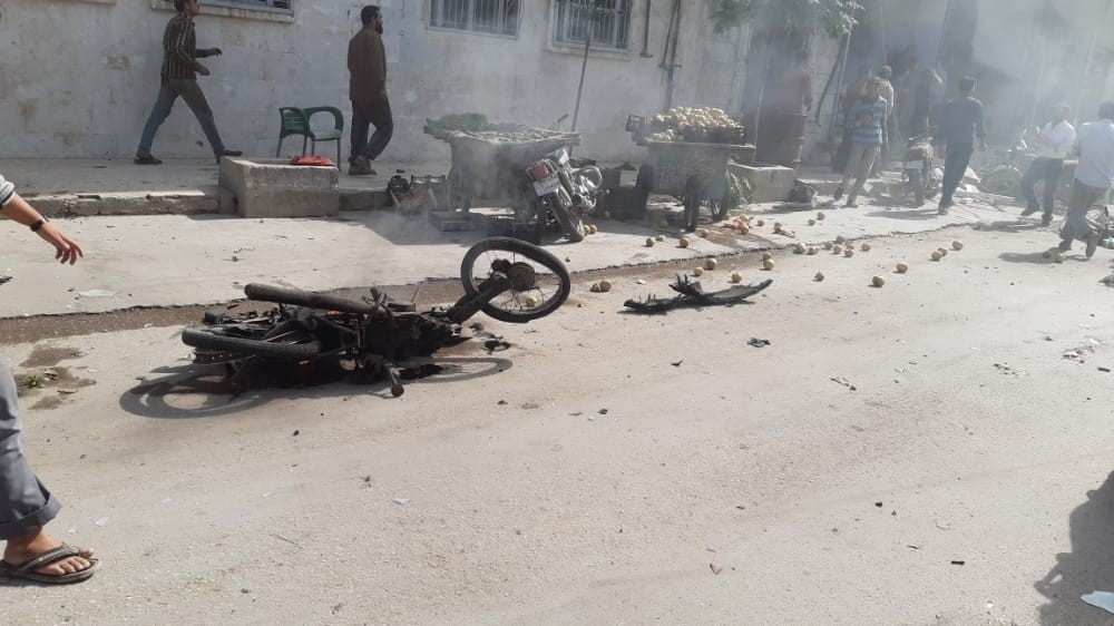 El Bab’ta bomba yüklü araç patladı : 15 ölü , 30 yaralı