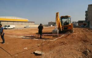 Eyyübiye’de halı saha temeli atıldı