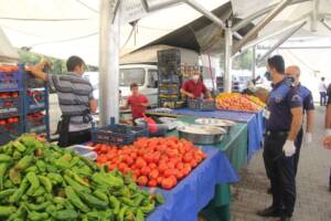 Eyyübiye’de korona virüs denetimi
