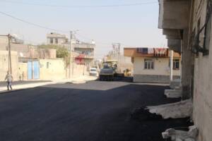 Eyyübiye’de yol yapım çalışmaları aralıksız devam ediyor