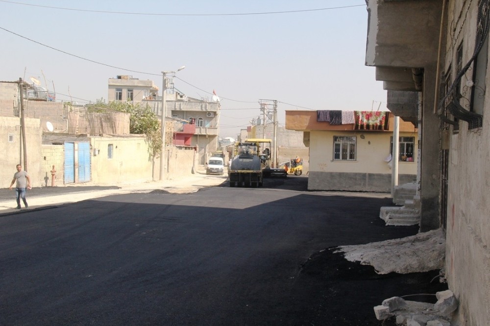 Eyyübiye’de yol yapım çalışmaları aralıksız devam ediyor