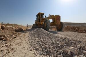 Haliliye kırsalında yol çalışmaları sürüyor