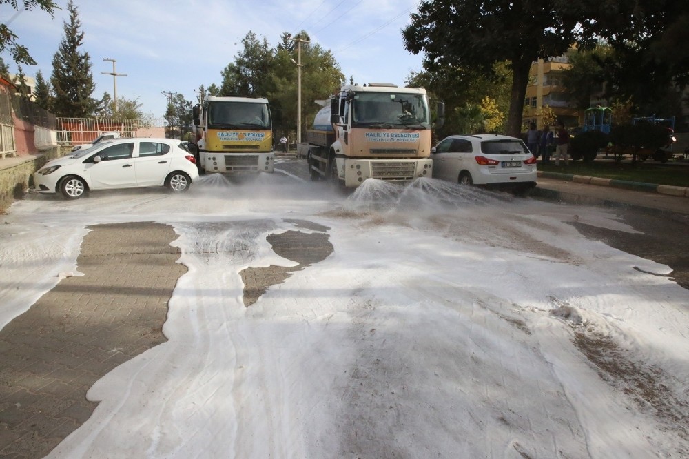 Haliliye’de hijyen çalışmaları