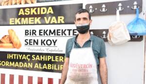 (Özel) MHP lideri Bahçeli’nin askıda ekmek çağrısına Siverek’ten destek