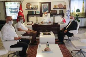 Peygamber Sevdalıları Vakfı Şanlıurfa Koordinatörlüğünden Müftülüğe ziyaret