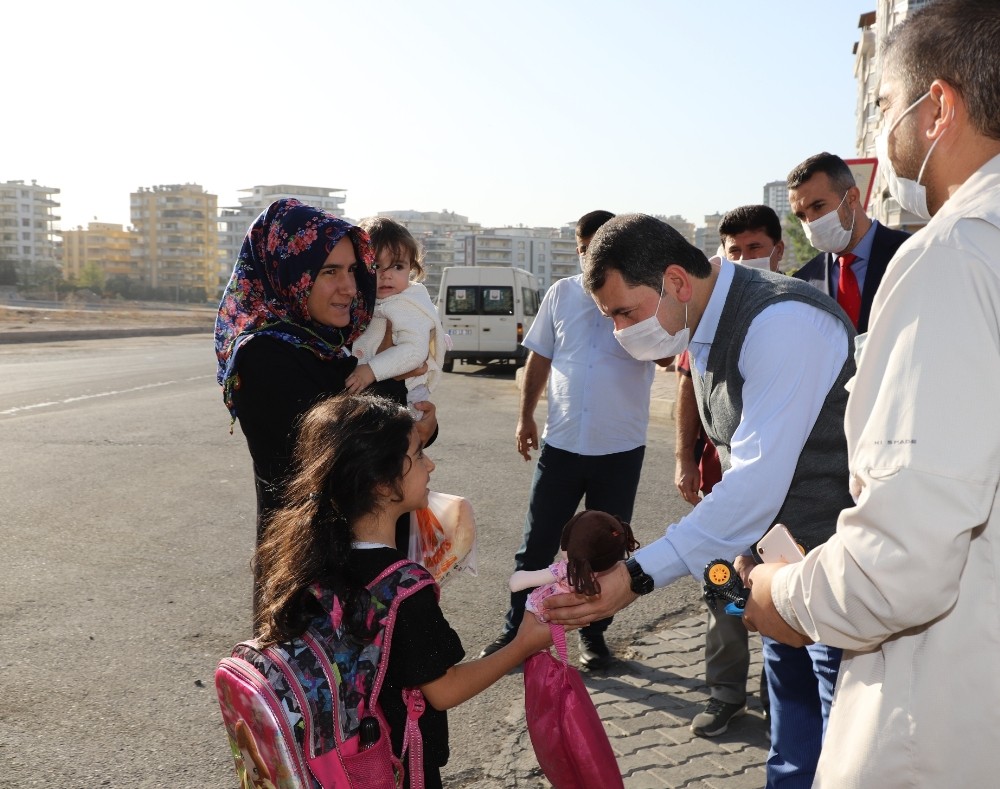 Saha çalışmalarında vatandaşları dinledi