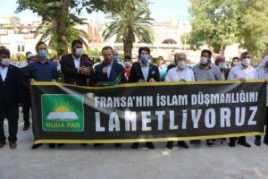 Şanlıurfa’da, Avrupa ve Fransa’daki İslam düşmanlığı lanetlendi