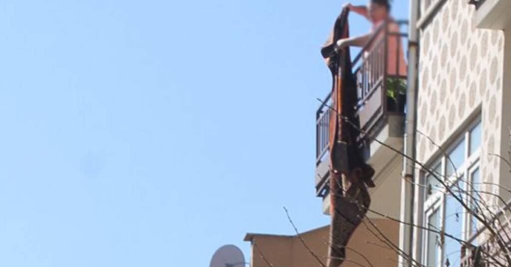 Şanlıurfa’da Sofra bezi silkelerken düşerek öldü