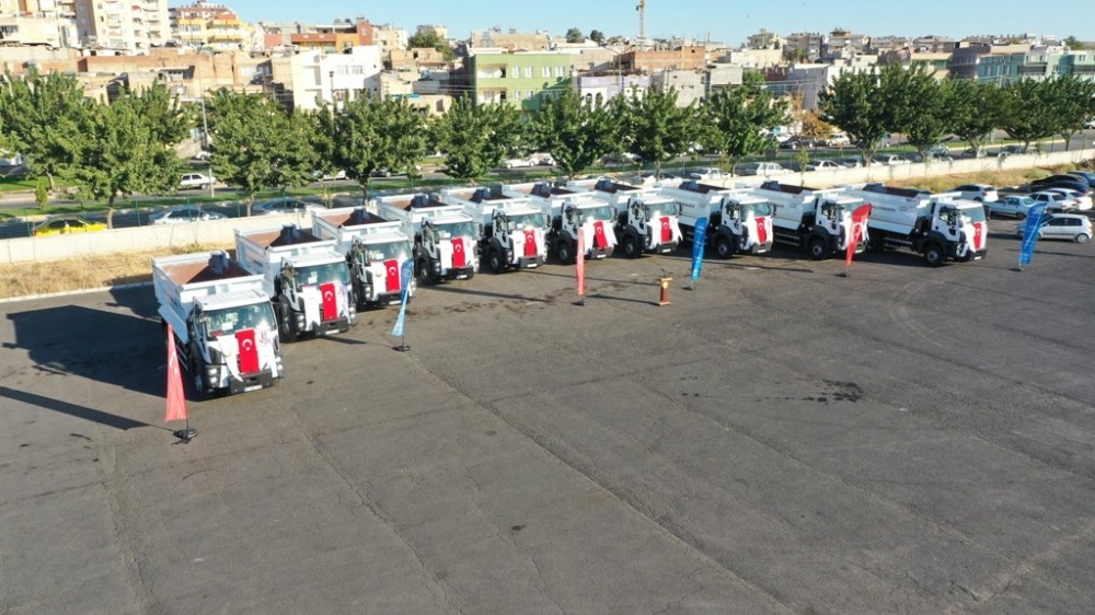 Şanlıurfa’da araç filosu artırıldı