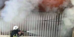 Şanlıurfa’da bir evde çıkan yangın eşyaları kül etti