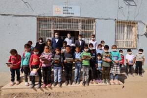 Şanlıurfa’da Kırsaldaki çocukların kitap eksiği gideriliyor