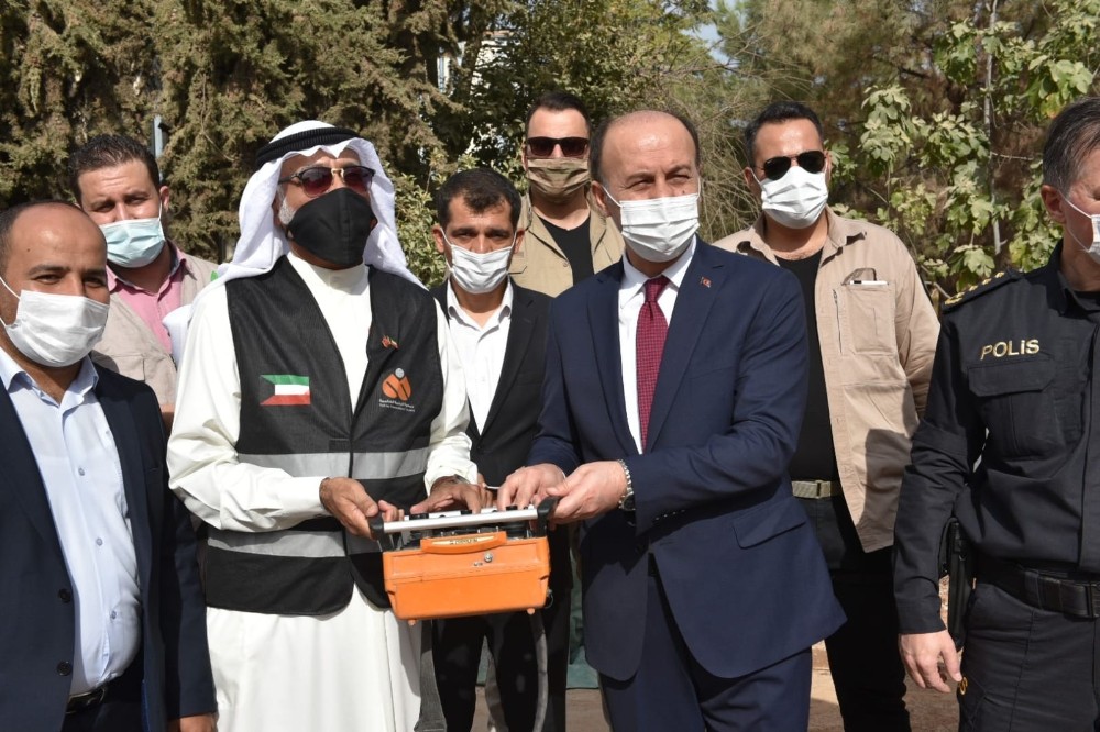 Şanlıurfa’da Kuveytli hayırseverlerin yapacağı okulun temeli atıldı