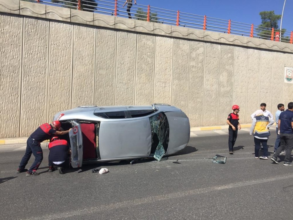Şanlıurfa’da trafik kazası: 1 yaralı