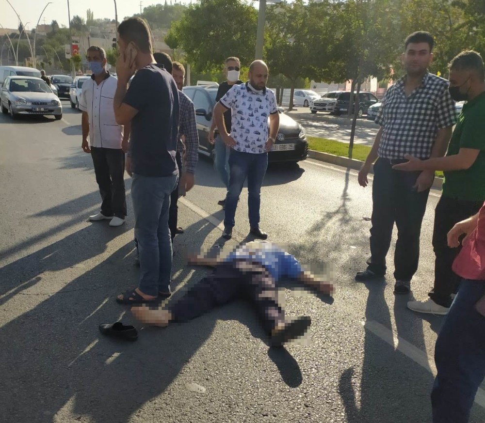 Şanlıurfa’da Yolun karşısına geçmeye çalışırken canından oldu