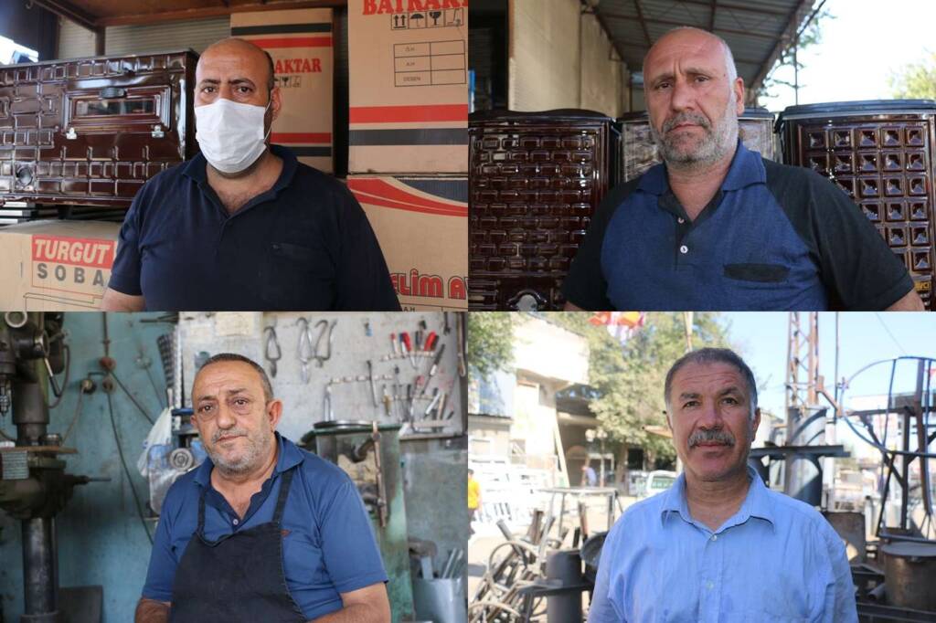 Şanlıurfalı sobacılar mesleklerinin unutulmaya yüz tuttuğunu belirtiyor